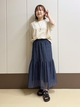 Rikoさん(レディース・152cm)の夏コーディネート