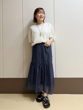 Rikoさん(レディース・152cm)の夏コーディネート