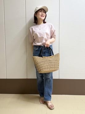 Rikoさん（レディース・152cm）の春コーディネート