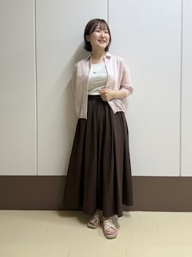 Rikoさん（レディース・152cm）の秋コーディネート