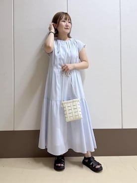 Rikoさん（レディース・152cm）の夏コーディネート