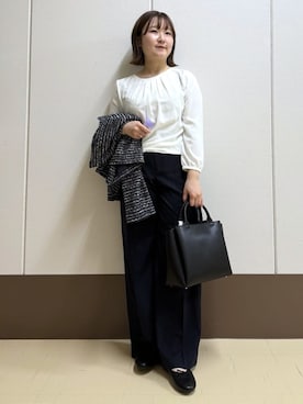Rikoさん（レディース・152cm）の冬コーディネート