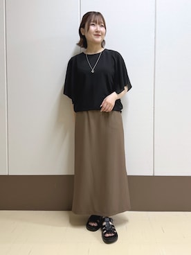 Rikoさん(レディース・152cm)の夏コーディネート