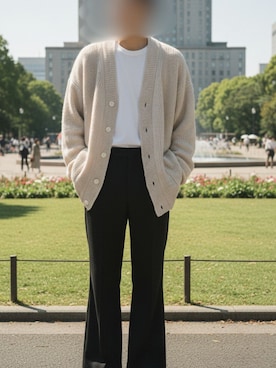 「NILWAY（ニルウェイ）のアイテム」を使った、Sùさん（メンズ・167cm）の秋コーディネート