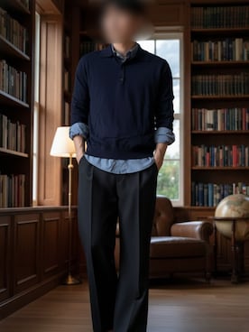 Sùさん（骨格ナチュラル・メンズ・167cm）の秋コーディネート