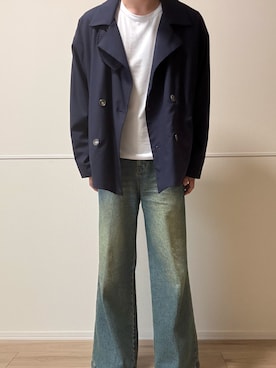 【低身長コーデ】Suさん（メンズ・167cm）の秋コーディネート