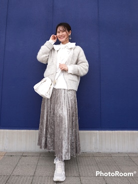 「URBAN RESEARCH（アーバンリサーチ）のアイテム（ボストンバッグ）」を使った、rirarirarirakoさん（レディース・153cm）の春コーディネート
