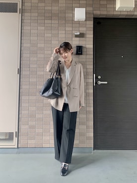 「allureville（アルアバイル）のアイテム」を使った、rirarirarirakoさん（レディース・153cm）の春コーディネート