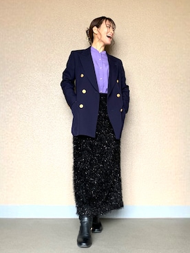 rirarirarirakoさん（レディース・153cm）の冬コーディネート