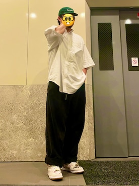 「POLAR（ポラール）のアイテム」を使った、しばパークさん（メンズ・174cm）の秋コーディネート