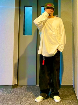 「POLAR（ポラール）のアイテム」を使った、しばパークさん（メンズ・174cm）の秋コーディネート