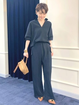 しみずさん(レディース・160cm)の秋コーディネート