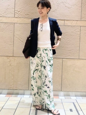 しみずさん（レディース・160cm）の春コーディネート