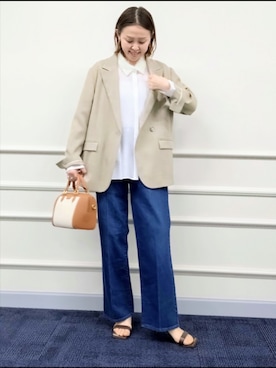 しみずさん（レディース・160cm）の春コーディネート