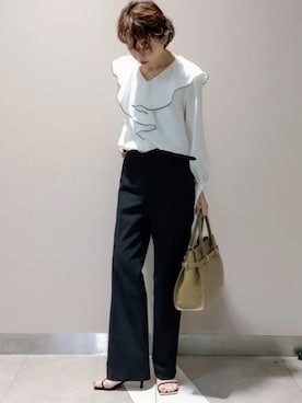 しみずさん（レディース・160cm）の冬コーディネート