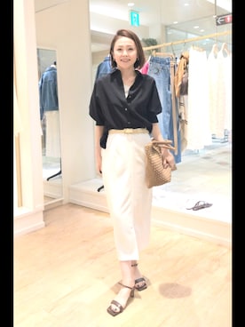 しみずさん(レディース・160cm)の春コーディネート