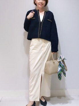 しみずさん(レディース・160cm)の秋コーディネート