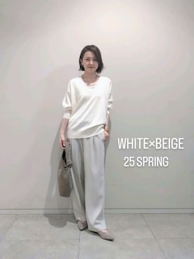 「NOLLEY’S Sophi（ノーリーズソフィ）のアイテム」を使った、しみずさん（骨格ナチュラル・レディース・160cm）の冬コーディネート