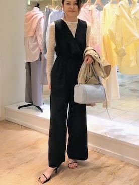 「grace grace （グラスグラス）のアイテム」を使った、しみずさん（レディース・160cm）の冬コーディネート