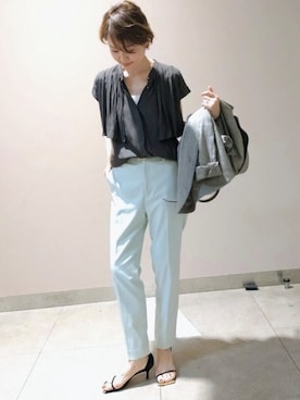 しみずさん(レディース・160cm)の春コーディネート