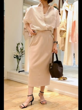 しみずさん(レディース・160cm)の冬コーディネート