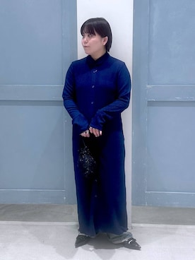 「アイテム（ワンピース/ドレス）」を使った、しばちゃんさん（レディース・149cm・20代）の秋コーディネート
