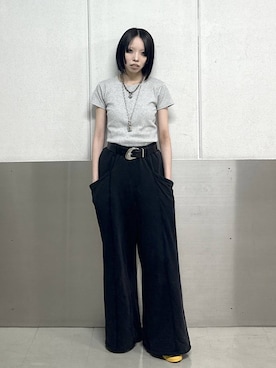 「PAGEBOY（ページボーイ）のアイテム（アクセサリー）」を使った、ｼﾐさん（レディース・161cm）の春コーディネート