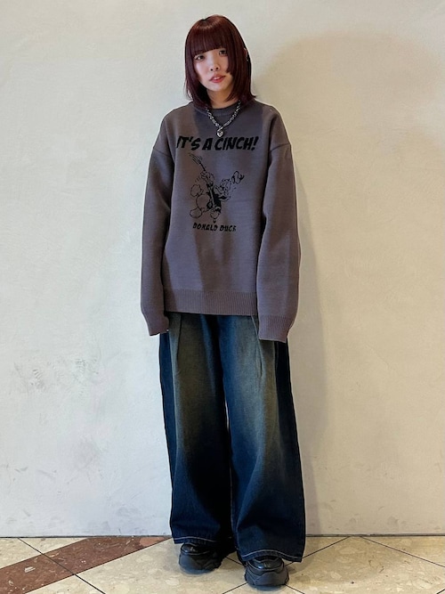 ドナルドページ セール】PBLIM/ドナルド/ジャガードニット（ニット/セーター