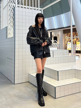 「冬コーデ」｜ｼﾐさん（レディース・161cm）の秋コーディネート