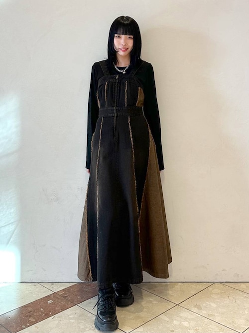 セール】キリカエデニムワンピース（ワンピース）｜PAGEBOY（ページ