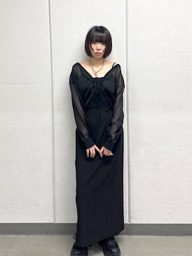 「人気アイテムをチェック！」｜「アイテム（カーディガン/ボレロ）」を使った、ｼﾐさん（レディース・161cm）の夏コーディネート