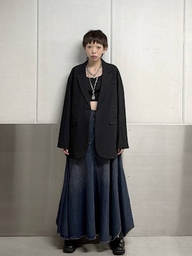 「PAGEBOY（ページボーイ）のアイテム（アクセサリー）」を使った、ｼﾐさん（レディース・161cm）の秋コーディネート