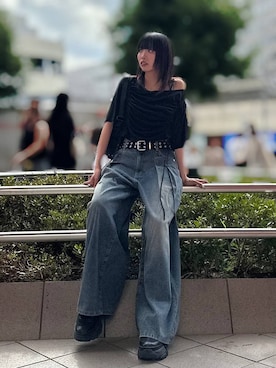 「PAGEBOY」｜ｼﾐさん（レディース・161cm）の夏コーディネート