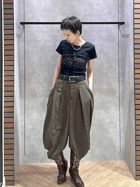 「PAGEBOY（ページボーイ）のアイテム」を使った、ｼﾐさん（レディース・161cm）の夏コーディネート