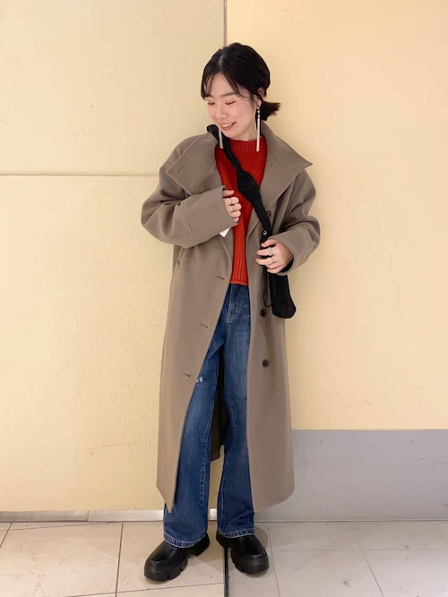 セール】ウーリーテックスタンドコート 197730（チェスターコート