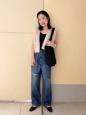 rikakoさん（レディース・160cm）の夏コーディネート