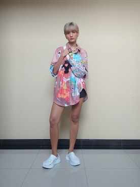 「hawaii」｜A GIRL WITH TAN SKINさん（レディース・168cm）の春コーディネート