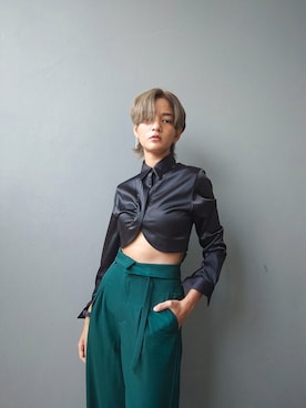 「business casual」｜A GIRL WITH TAN SKINさん（レディース・168cm）の冬コーディネート