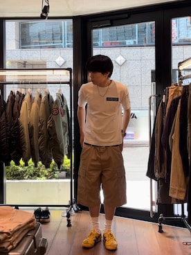 しんたろうさん（メンズ・172cm）の夏コーディネート