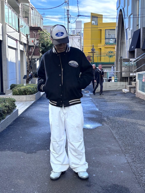 WOOL MOSSA VARSITY JACKET / ウールモッサ バーシティ ジャケット / AVIREX / アヴィレックス