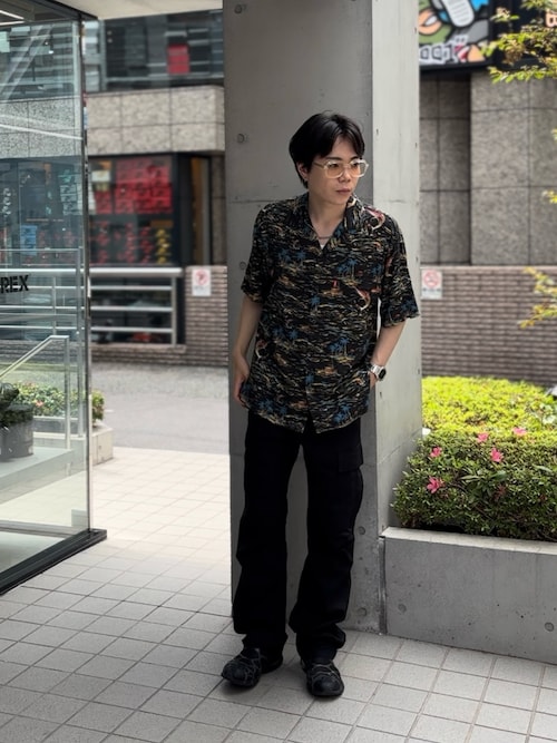 SHORTSLEEVE ALOHA SHIRT MIAMI / 半袖 アロハシャツ マイアミ / AVIREX / アヴィレックス