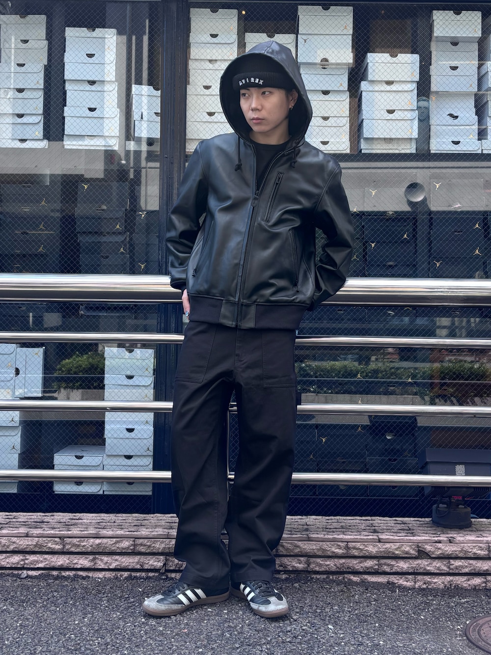 直営店別注》COMFORTABLE LEATHER PARKA Mk-2 / コンフォータブル