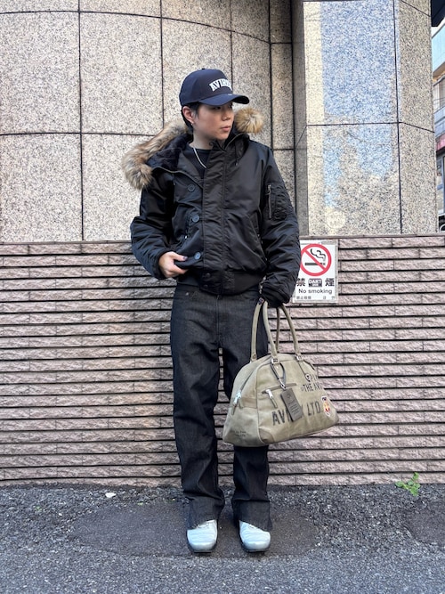 《CROSSOVER》5POCKET DENIM PANTS / ファイブポケット デニムパンツ / AVIREX / アヴィレックス