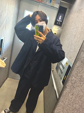 「epnok（エプノック）のアイテム（デニムジャケット）」を使った、jaam0522さん（メンズ・175cm）の春コーディネート