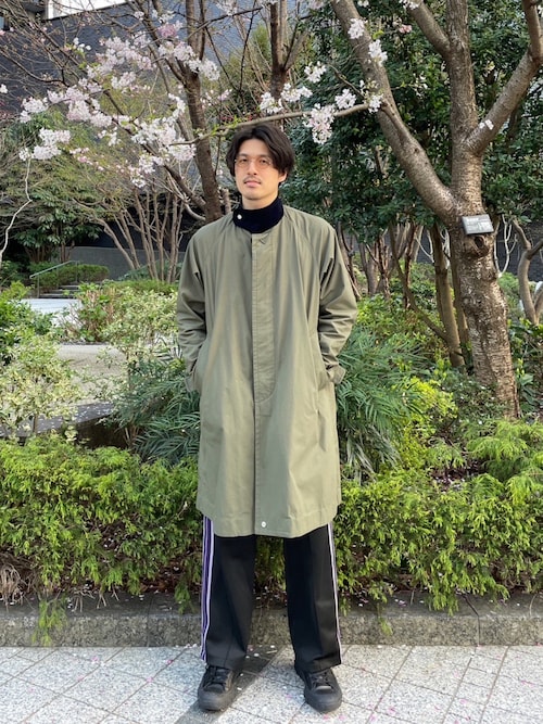 nike モッズコート NIKE ナイキ モッズコート カーキ L 美品 - メルカリ