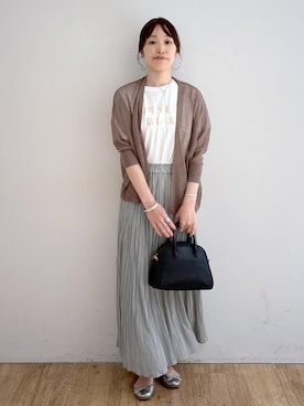 「アイテム（バレエシューズ）」を使った、taka225daさん（レディース・155cm・30代）の春コーディネート