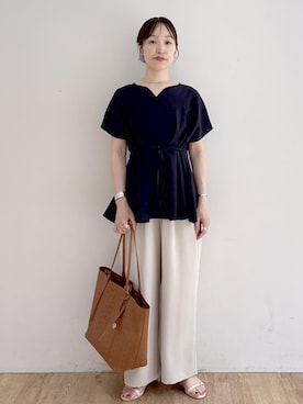 taka225daさん（レディース・155cm）の夏コーディネート
