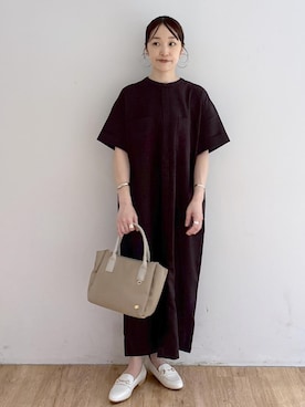 「アイテム（パンプス）」を使った、taka225daさん（レディース・155cm・30代）の夏コーディネート