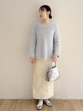 「アイテム（ハンドバッグ）」を使った、taka225daさん（レディース・155cm・30代）の冬コーディネート