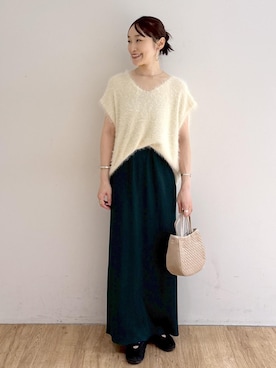 「アイテム（バッグ）」を使った、taka225daさん（レディース・155cm・30代）の秋コーディネート
